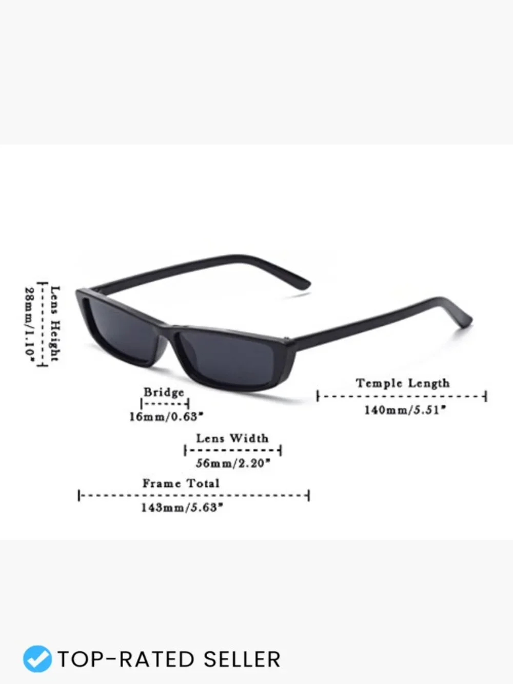 Square Small Frame Sunglasses Fashion Retro UV Protection Shades